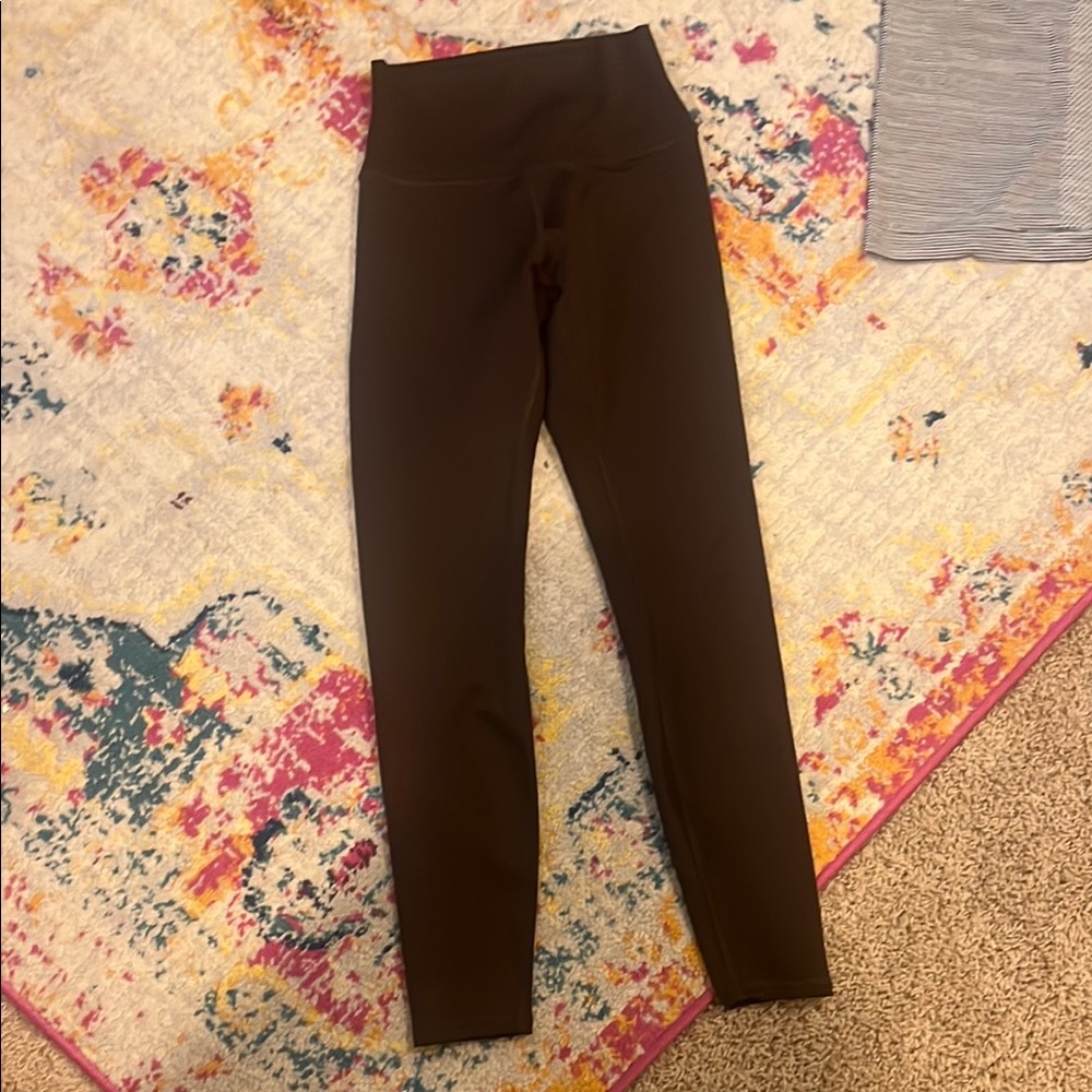 ALO Yoga Chocolate High-Waisted Leggings